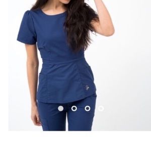 JAANUU scrub set blue
